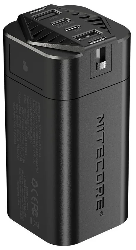 Водонепроницаемый power bank 20000mAh - NITECORE NPB4 Power Bank IP68, зарядное устройство