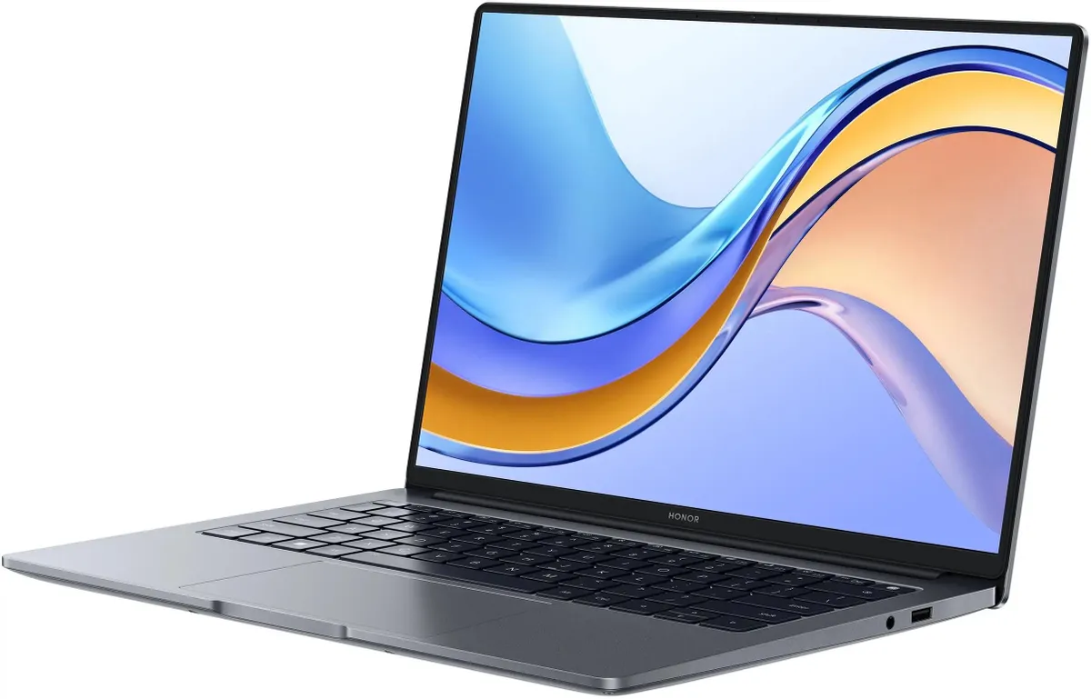 Ультрабук Honor MagicBook X14, 14",FRI-F56, IPS, Intel Core i5 12450H 2ГГц, 8-ядерный, 16ГБ LPDDR4x, 512ГБ SSD, Intel UHD Graphics, серый