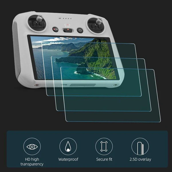 Защитная пленка для экрана из закаленного стекла, 3 шт. для DJI MINI 3 Pro