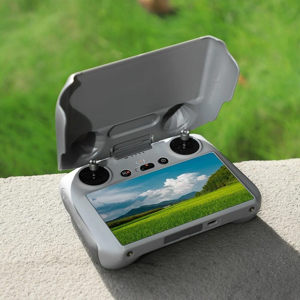 Защитный чехол пульта DJI RC Mini 3 Pro с козырьком от бликов
